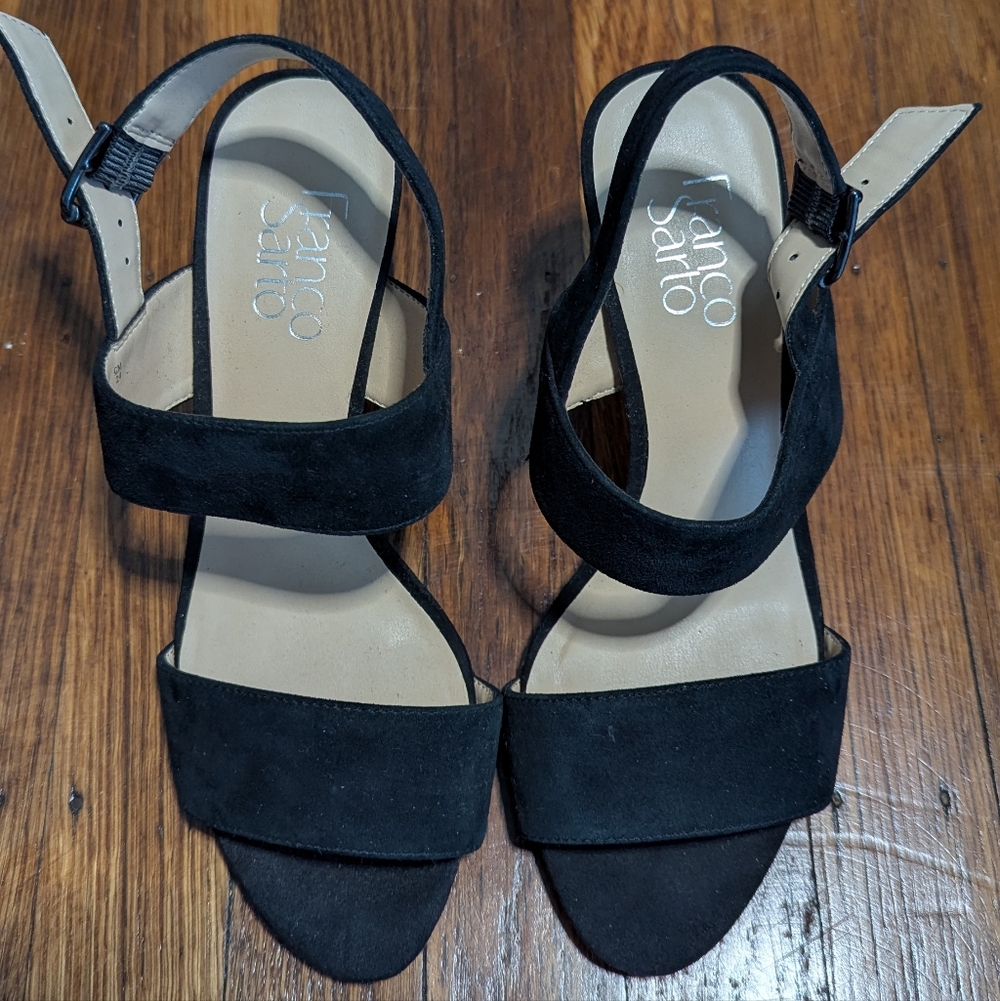Franco Sarto Black Women's Sandals